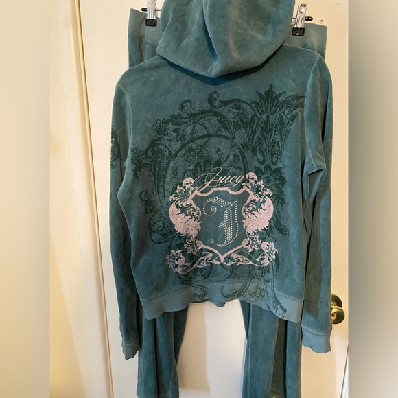 Juicy Couture teal tracksuit - Picture 12 of 13